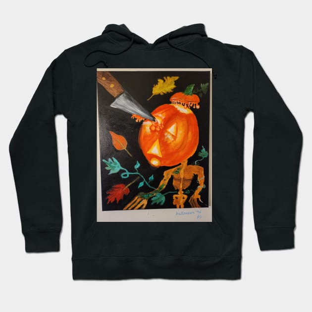 Halloween 1994 Pumpkin's Freight Hoodie by ARSTees